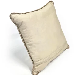 Esther Tan and Brown Striped Pillow 16x16