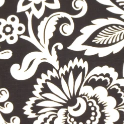 Flower Power with Box Edge Accent Pillow