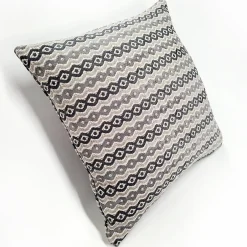 Gazing Foundry Gray Throw Pillow 17x17
