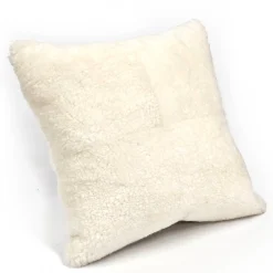 Genuine Shorn Sheepskin Throw Pillows 20x20