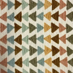 Geometric Arrowhead Desert Spring Throw Pillow 12x24