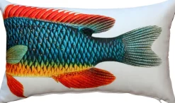 Guppy Fish Pillow 12x19