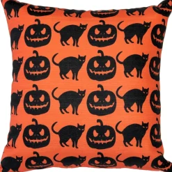 Halloween Decor Throw Pillow 17x17