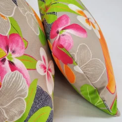 Hawaii Garden 20x20 Floral Throw Pillow