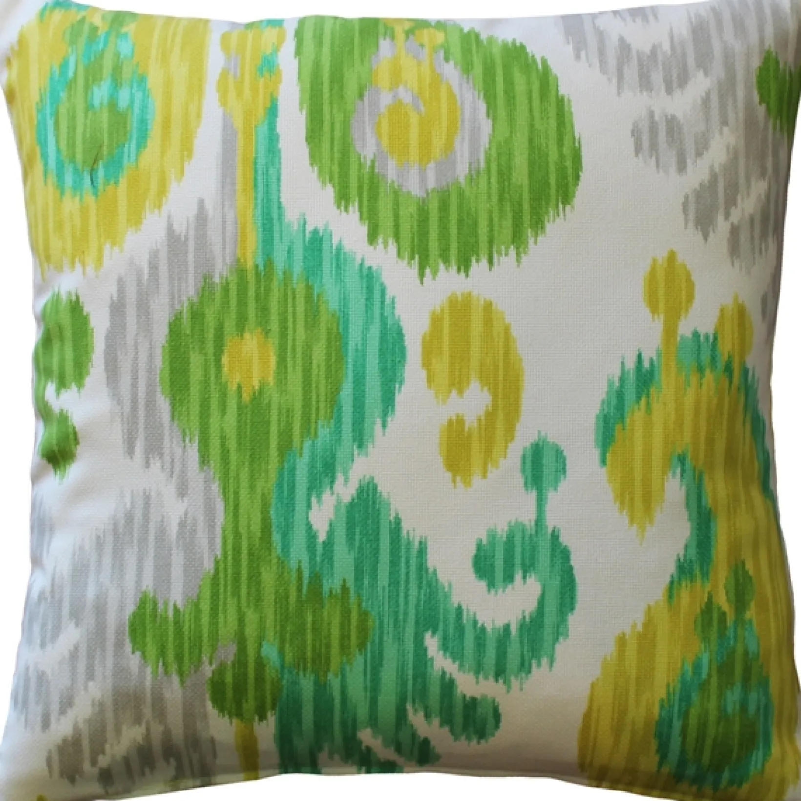 Ikat Journey Outdoor Throw Pillow 20x20