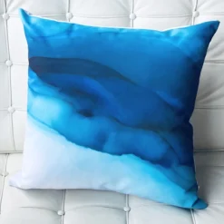 Karalina Beneath the Waves Throw Pillow 20x20