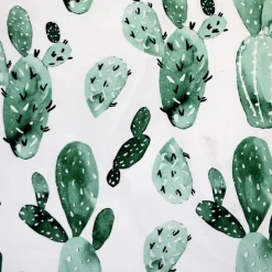 Karalina Cactus Garden Throw Pillow 20x20