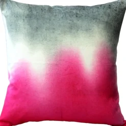 Karalina Pink Earth 20x20 Throw Pillow