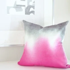 Karalina Pink Earth 20x20 Throw Pillow