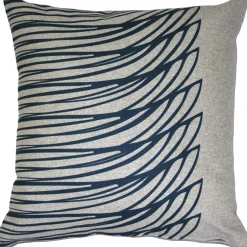Kukamuka Meri Blue Throw Pillow 19x19