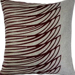 Kukamuka Meri Red Throw Pillow 19x19