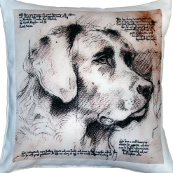 Labrador Dog Pillow 17x17