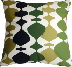 Lava Lamp Green 20x20 Throw Pillow