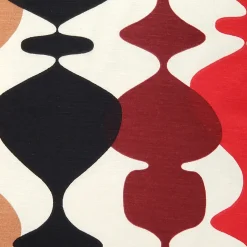 Lava Lamp Red 20x20 Throw Pillow
