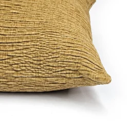 Loloi Gold Textured Throw Pillow 22x22
