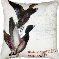 Mallard Bird Pillow 18X18
