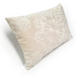 Mancini Medallion Embroidered Throw Pillows 16x24