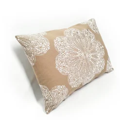 Mancini Medallion Embroidered Throw Pillows 16x24