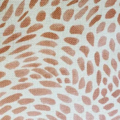 Matisse Dots Coral Pink Throw Pillow 12x19