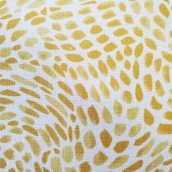 Matisse Dots Golden Yellow Throw Pillow 19x19