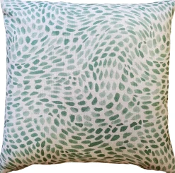 Matisse Dots Spring Green Throw Pillow19x19