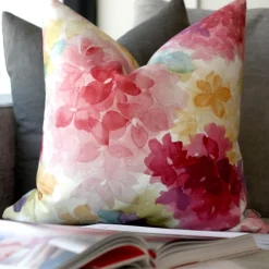 May Flower Throw Pillow 20X20