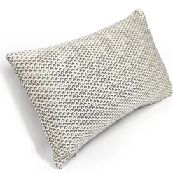 Milanese Lattice Woven Lumbar Pillow 12x19