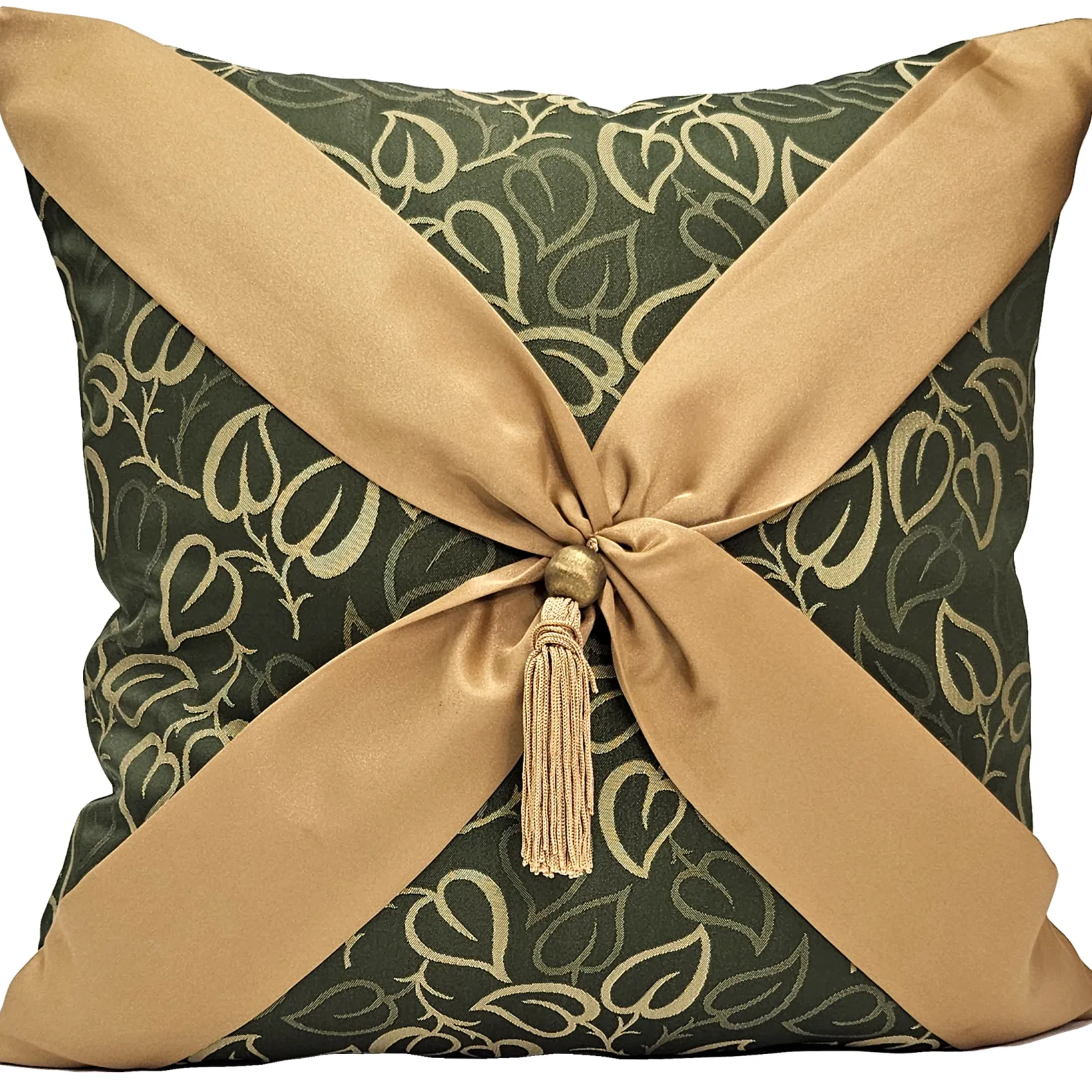Nature's Gift Gold Leaf Throw 17x17