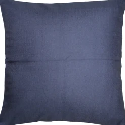 Ocean Reef Coral on Navy Throw Pillow 20x20