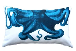 Octopus Throw Pillow 12x19