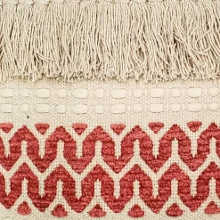 Ojai Red Bohemian Pillow 20x20