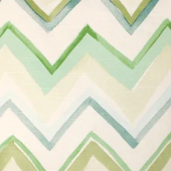 Pacifico Stripes Green Throw Pillow 20X20