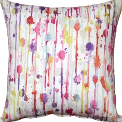Paint Deco Fiesta Throw Pillow 15x15