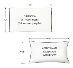 Palermo Velvet Outdoor Pillows 12x19