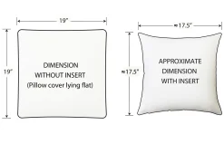 Palermo Velvet Outdoor Pillows 19x19