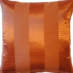 Pinctada Pearl Burnt Orange Throw Pillow 19x19