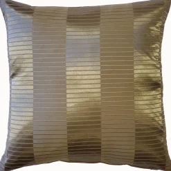 Pinctada Pearl Dark Taupe Throw Pillow 19x19
