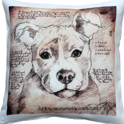 Pit Bull 17x17 Dog Pillow