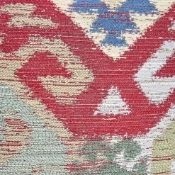 Poso Ikat Jacquard Throw Pillow 20x20