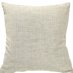 Prism Abstract Black Embroidered Throw Pillow 22x22