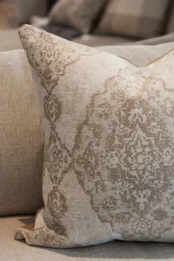 Ravenna Clay Chenille Throw Pillow 22x22