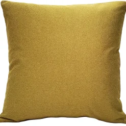 Rio Grande Ochre Gold Throw Pillow 19x19