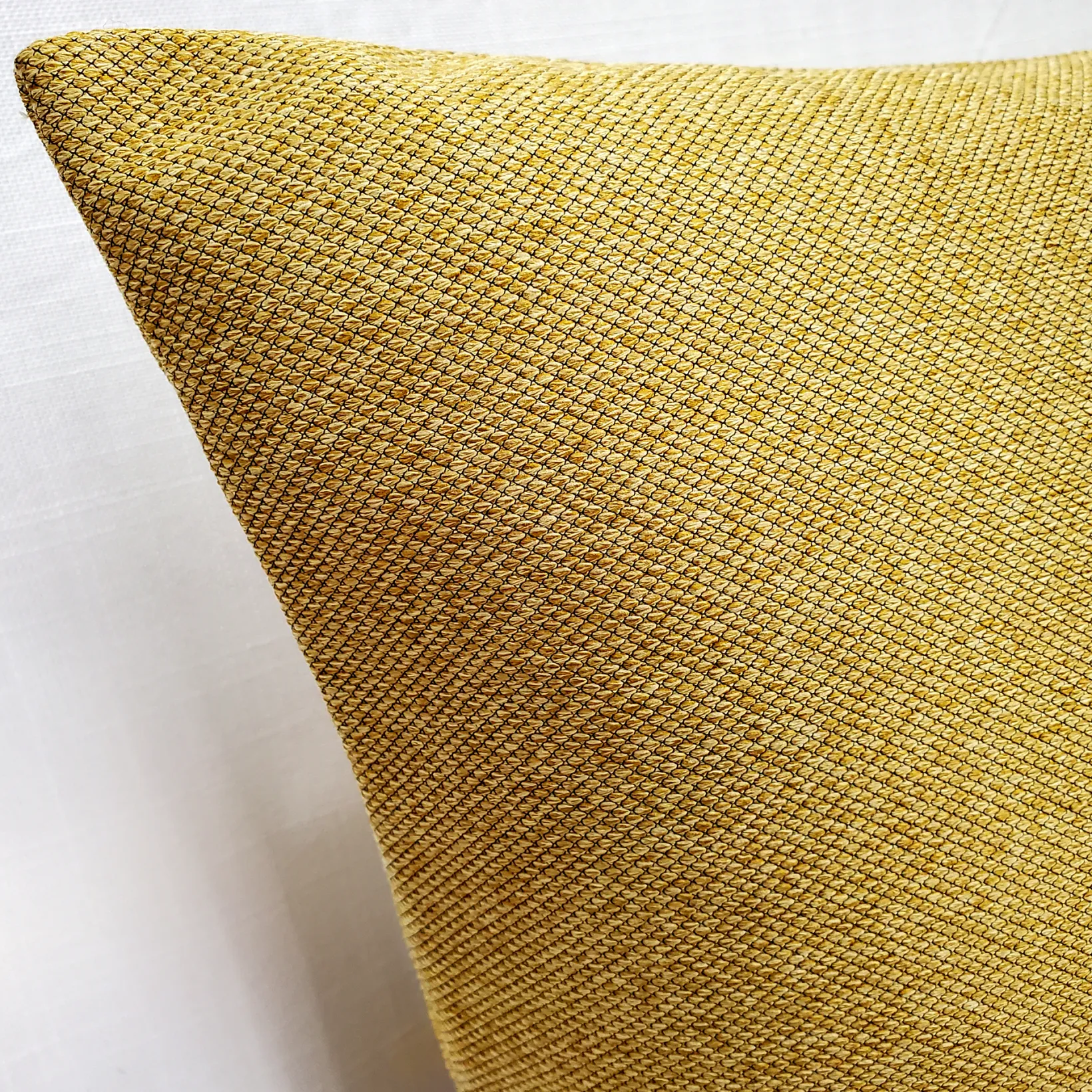 Rio Grande Ochre Gold Throw Pillow 19x19