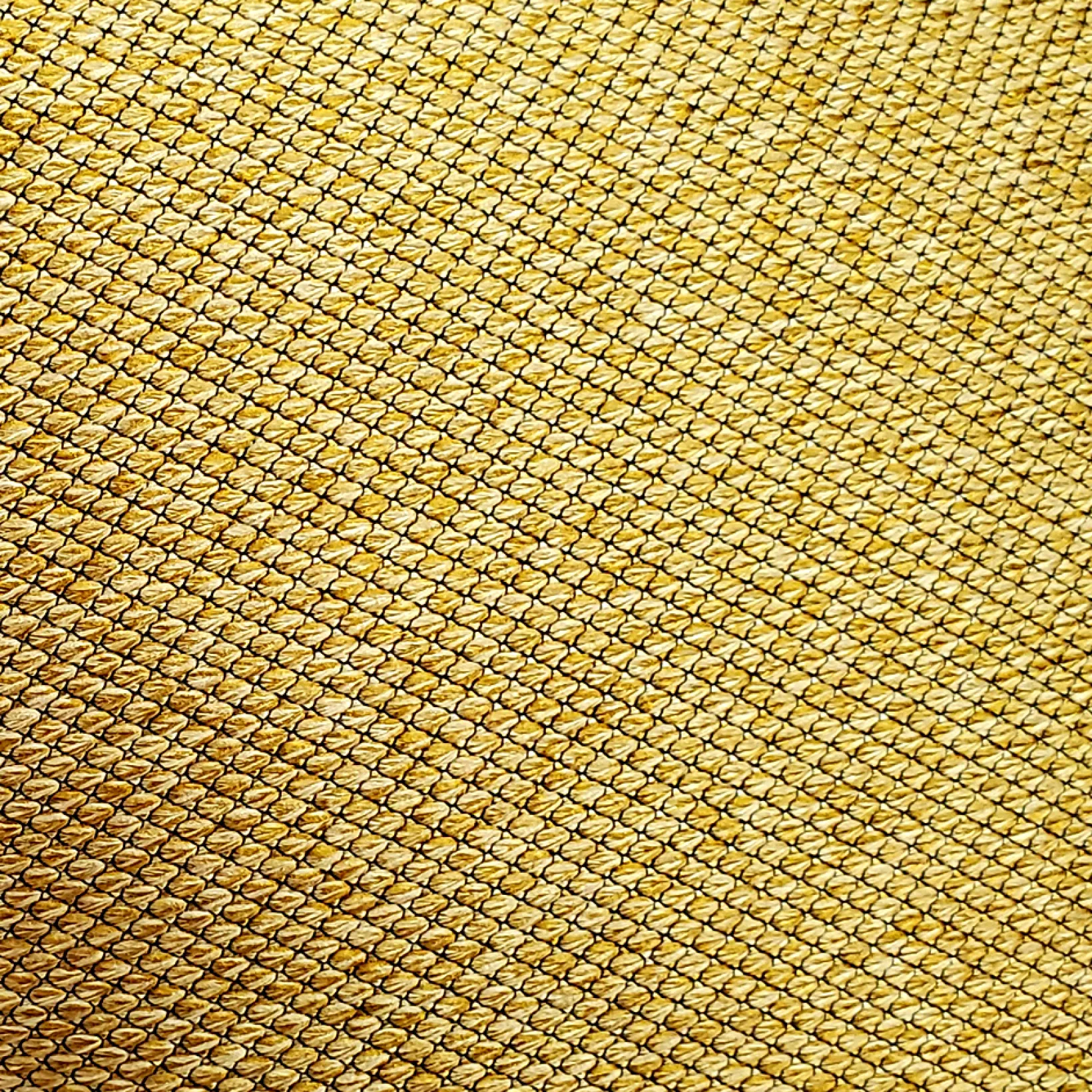 Rio Grande Ochre Gold Throw Pillow 19x19