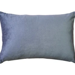 Robert Aluminum Stripe Velvet Pillow 15x22