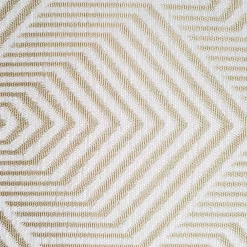Sahara Cream and Gold Textured Throw Pillow 12x20
