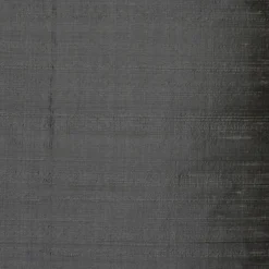 Sankara Dark Gray Silk Throw Pillow 16x16