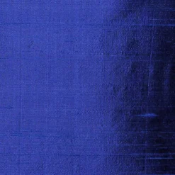 Sankara Ink Blue Silk Throw Pillow 20x20