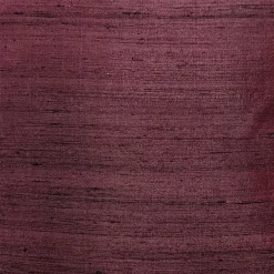 Sankara Wine Silk Throw Pillow 16x16