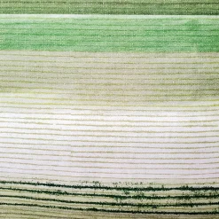 Sedona Stripes Green Throw Pillow 17x17